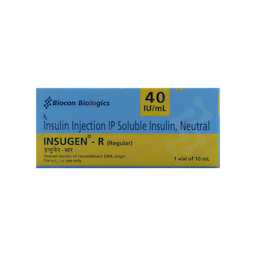 INSUGEN R 40IU VIAL 10 ML