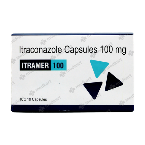 ITRAMER 100MG CAPSULE 10'S