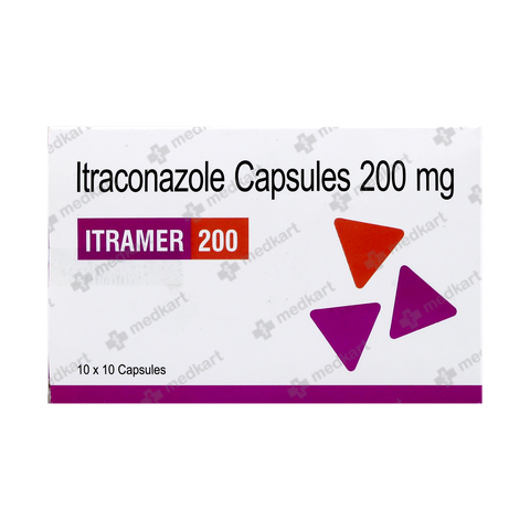 ITRAMER 200MG CAPSULE 10'S