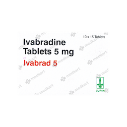 IVABRAD 5MG TABLET 15'S