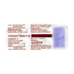 IVAPACE 5MG TABLET 10'S