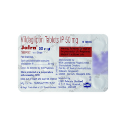 JALRA 50MG TABLET 15'S