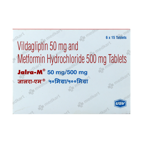 JALRA M 50/500MG TABLET 15'S