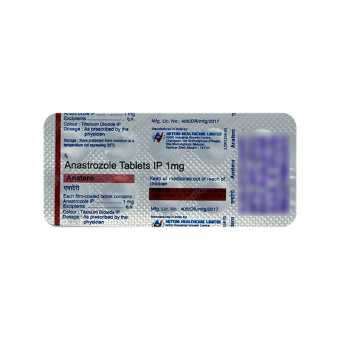 ANATERO 1MG TABLET 10'S