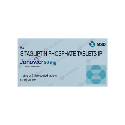 JANUVIA 50MG TABLET 7'S