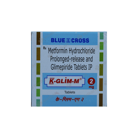 K GLIM M 2MG TABLET 15'S