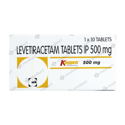 KEPPRA 500MG TABLET 10'S