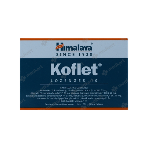 KOFLET LOZENGES TABLET 10'S