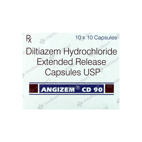 ANGIZEM CD 90MG TABLET 10'S