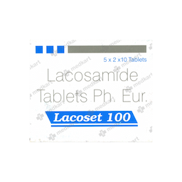 LACOSET 100MG TABLET 10'S