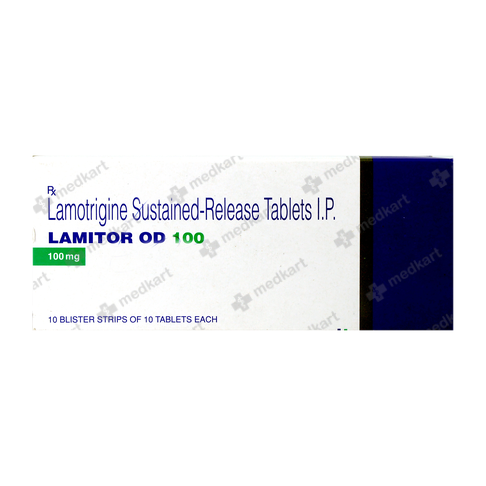 LAMITOR OD 100MG TABLET 10'S