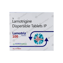 LAMOTRIZ 100MG TABLET 10'S