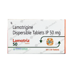 LAMOTRIZ 50MG TABLET 10'S