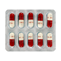 LANZOL 30MG CAPSULE 10'S