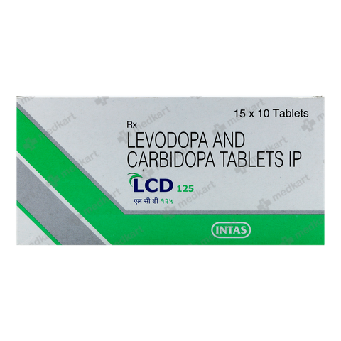 LCD 125MG TABLET 10'S