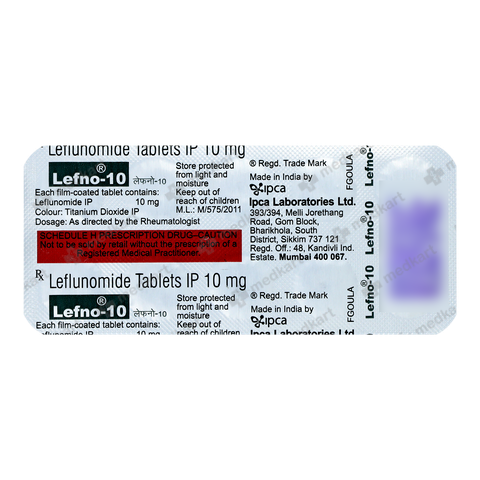 LEFNO 10MG TABLET 10'S