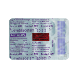 LEVIPIL 500MG TABLET 15'S