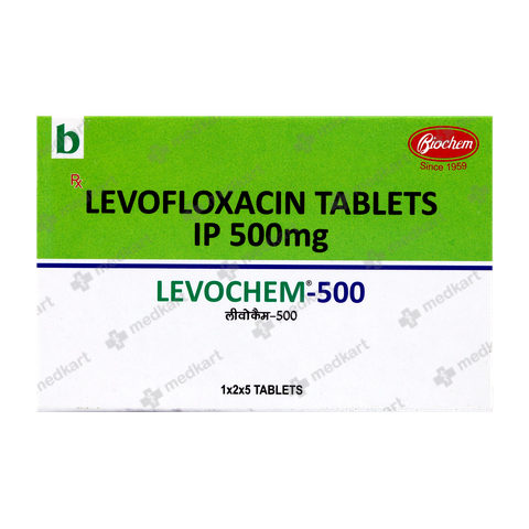 LEVOCHEM 500MG TABLET 5'S