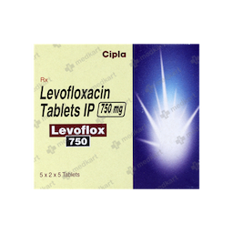 LEVOFLOX 750MG TABLET 5'S