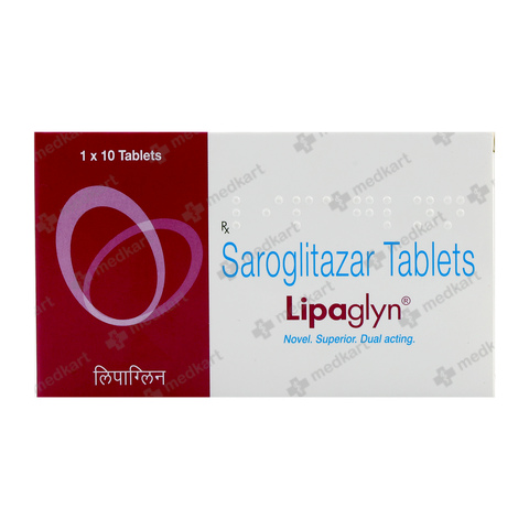 LIPAGLYN 4MG TABLET 10'S