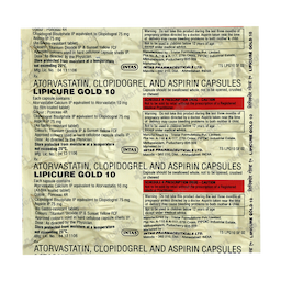 LIPICURE GOLD 10MG CAPSULE 15'S