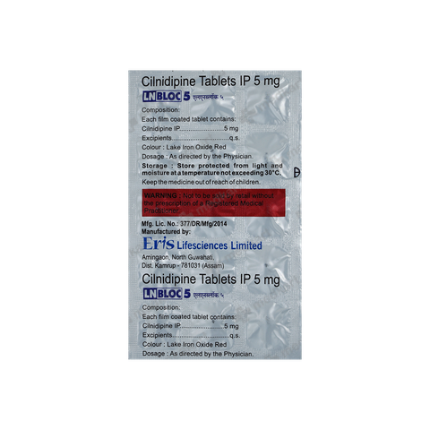 LNBLOC 5MG TABLET 10'S