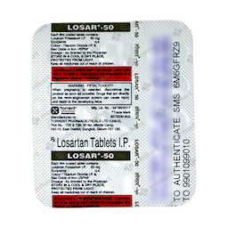 LOSAR 50MG TABLET 15'S