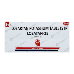 LOSATAN 25MG TABLET 10'S