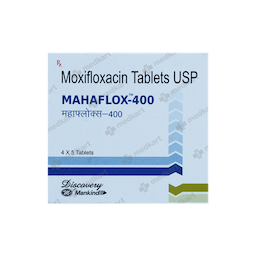 MAHAFLOX 400MG TABLET 5'S