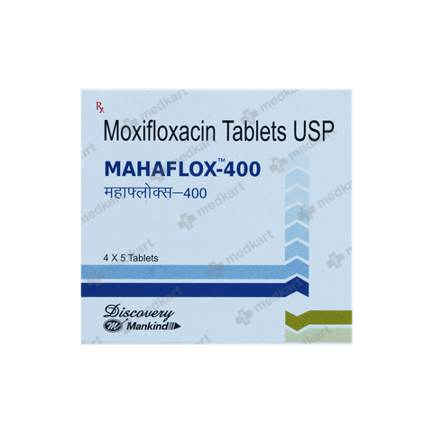 MAHAFLOX 400MG TABLET 5'S