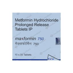 MAXFORMIN 750MG TABLET 15'S