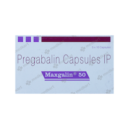 MAXGALIN 50MG TABLET 10'S