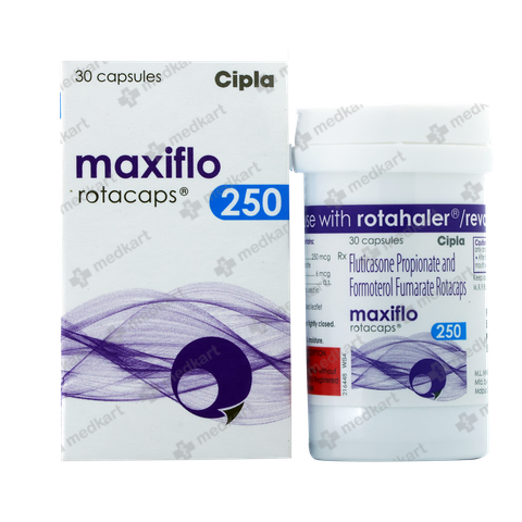 MAXIFLO 250MCG ROTACAP 30'S