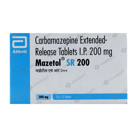 MAZETOL SR 200MG TABLET 15'S