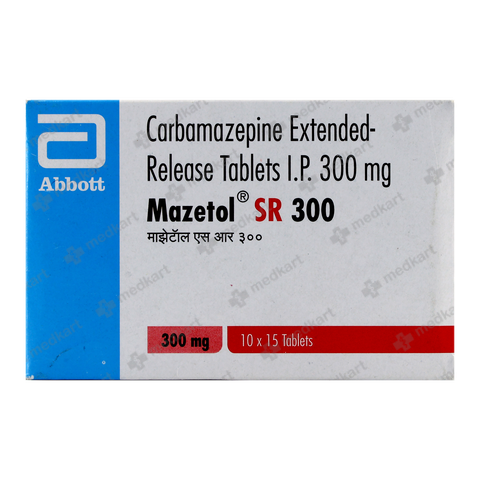 MAZETOL SR 300MG TABLET 15'S