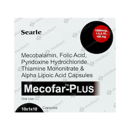 MECOFAR PLUS CAPSULE 10'S