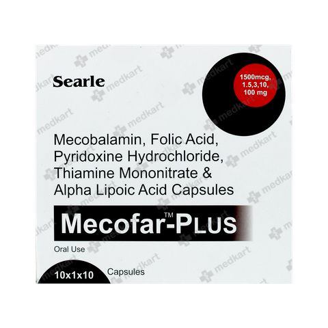 MECOFAR PLUS CAPSULE 10'S