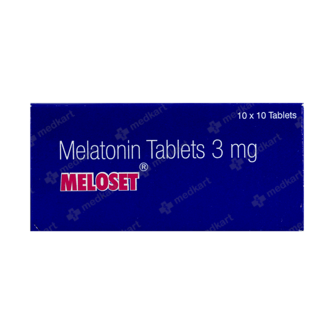 MELOSET 3MG TABLET 10'S