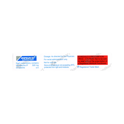 MESACOL SUPPOSITORY 1X5