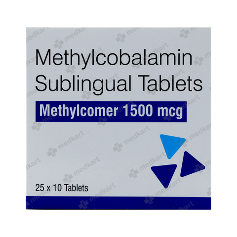 METHYLCOMER SL 1500MCG TABLET 10'S