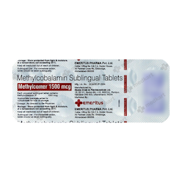 METHYLCOMER SL 1500MCG TABLET 10'S