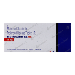 METOCARD XL 25MG TABLET 10'S