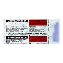 METOCARD XL 50MG TABLET 10'S