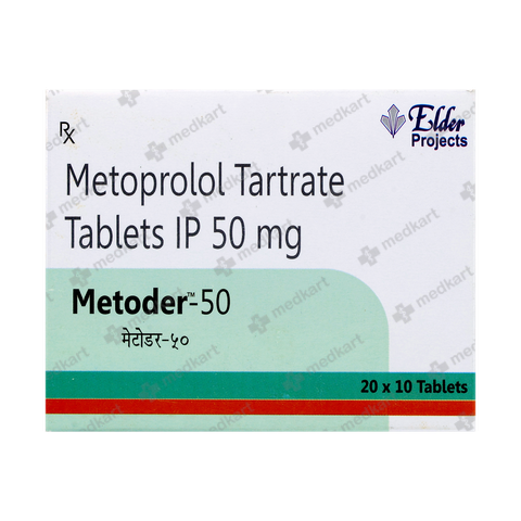 METODER 50MG TABLET 10'S