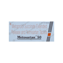 METOSARTAN 50MG TABLET 10'S