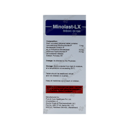 MINOLAST LX TABLET 10'S