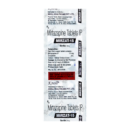 MIRZAT 15MG TABLET 10'S