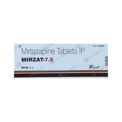 MIRZAT 7.5MG TABLET 10'S