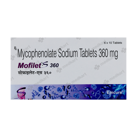 MOFILET S 360MG TABLET 10'S