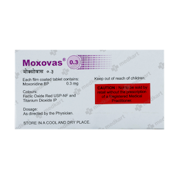 MOXOVAS 0.3MG TABLET 10'S